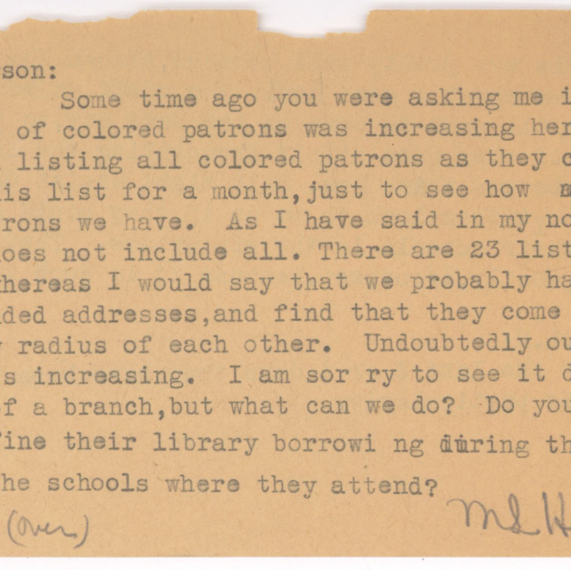 Systemic Discrimination in Libraries